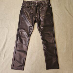 H&M Faux Leather Pants